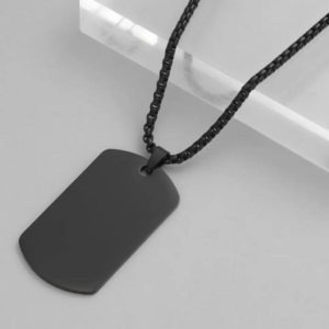 Military Dog tag 2 (For Palestine)